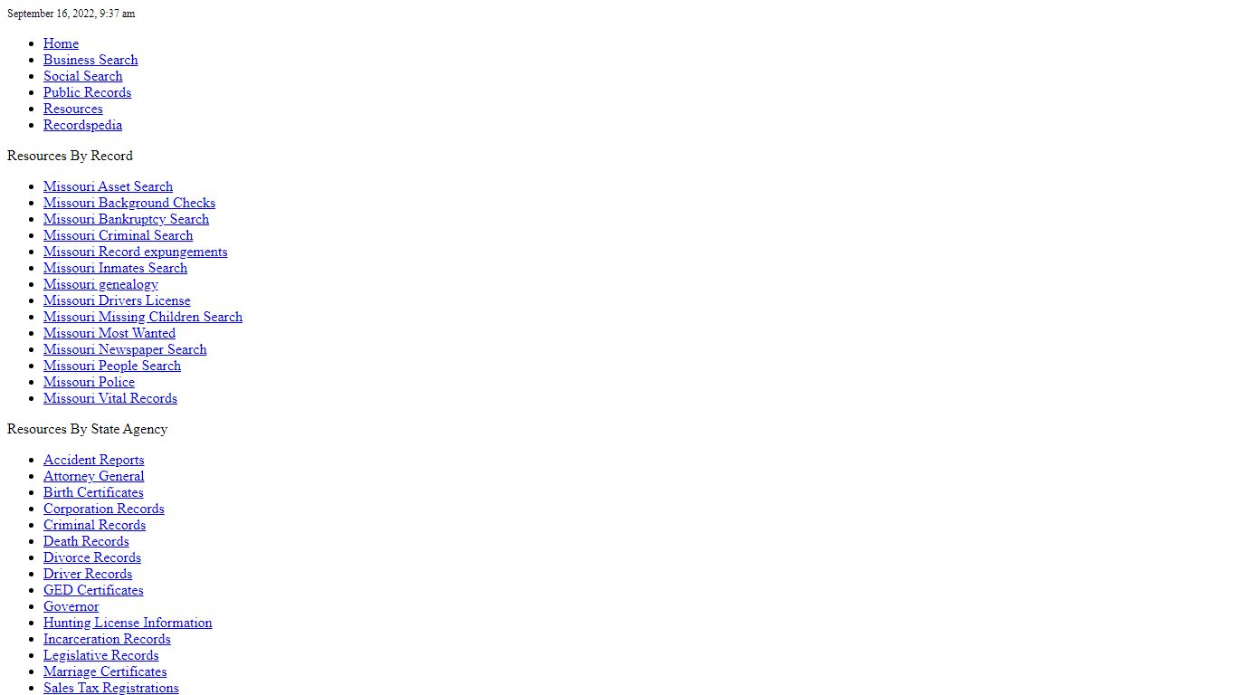 Camden County, Missouri Court Records